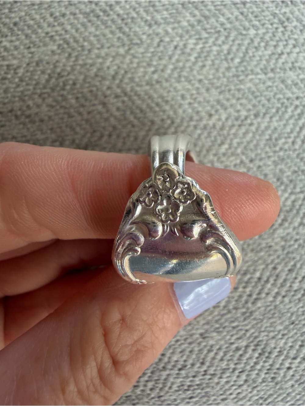 Handmade Spoon Ring - Picture 9 of 11